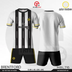 áo thể thao câu lạc bộ brentford màu trắng