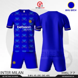 ÁO THỂ THAO CLB INTER MILAN MÀU BÍCH
