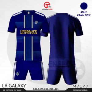 ÁO THỂ THAO CLB LA GALAXY MÀU XANH ĐEN