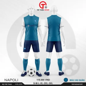 bộ thể thao CLB Napoli màu hải quân