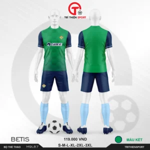 bộ thể thao CLB Betis màu két