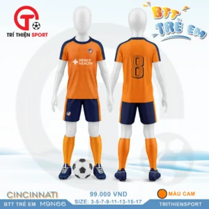 bộ thể thao CLB Cincinnati màu cam