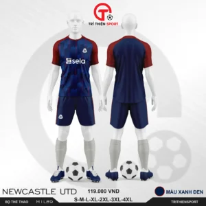 áo thể thao CLB Newcastle United màu xanh đen