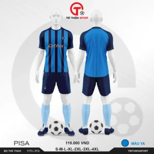 bộ quần áo thể thao CLB Pisa màu ya